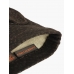 Коричневые перчатки ручной работы MARIO PORTOLANO из кожи капибары и ягненка с подкладкой из кашемира