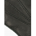 Тёмно-серые перчатки ручной работы OMEGA из кожи оленя с подкладкой из шерсти