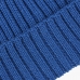 Синяя шерстяная вязаная шапка-бини Four-in-Hand