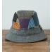Лоскутная (пэчворк) твидовая деревенская шляпа HANNA HATS
