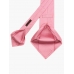 Розовый галстук из шёлка DOLCEPUNTA в белую крапинку