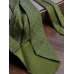Зелёный шелковый галстук FOUR-IN-HAND с рисунком фуляр