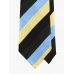 Полосатый галстук из гладкого шёлка FOUR-IN-HAND