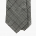 Серый клетчатый галстук PAOLO ALBIZZATI