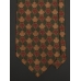 Болотный шёлковый галстук VALENTINO в кленовый лист