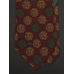 Сливовый шёлковый галстук VALENTINO с двуцветными овалами