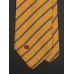Желтый полосатый шёлковый галстук VALENTINO