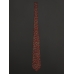 Красный шёлковый галстук YvesSaintLaurent с рисунком пейсли