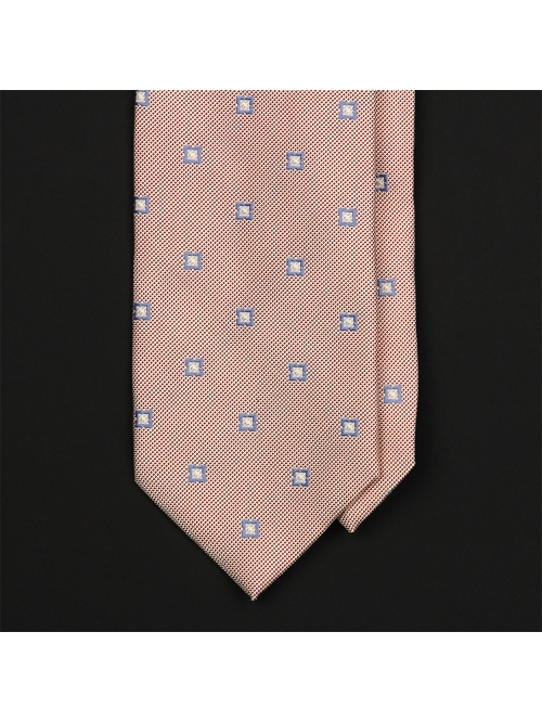 Винтажный светло-коралловый галстук VAN LAACK
