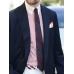 Серый шёлковый галстук CHRISTIAN DIOR с рисунком пейсли