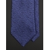 Синий шёлковый галстук LANVIN с надписями