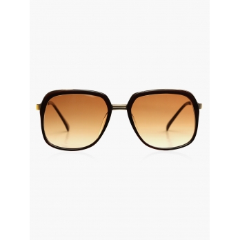 Винтажные солнцезащитные очки SJ 1030 с коричневыми стёклами