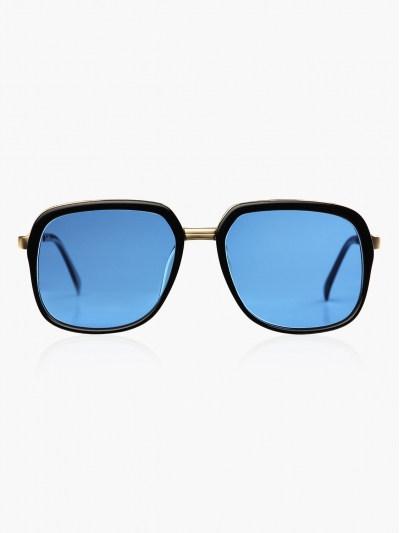 Винтажные солнцезащитные очки SJ 1030 с синими стёклами
